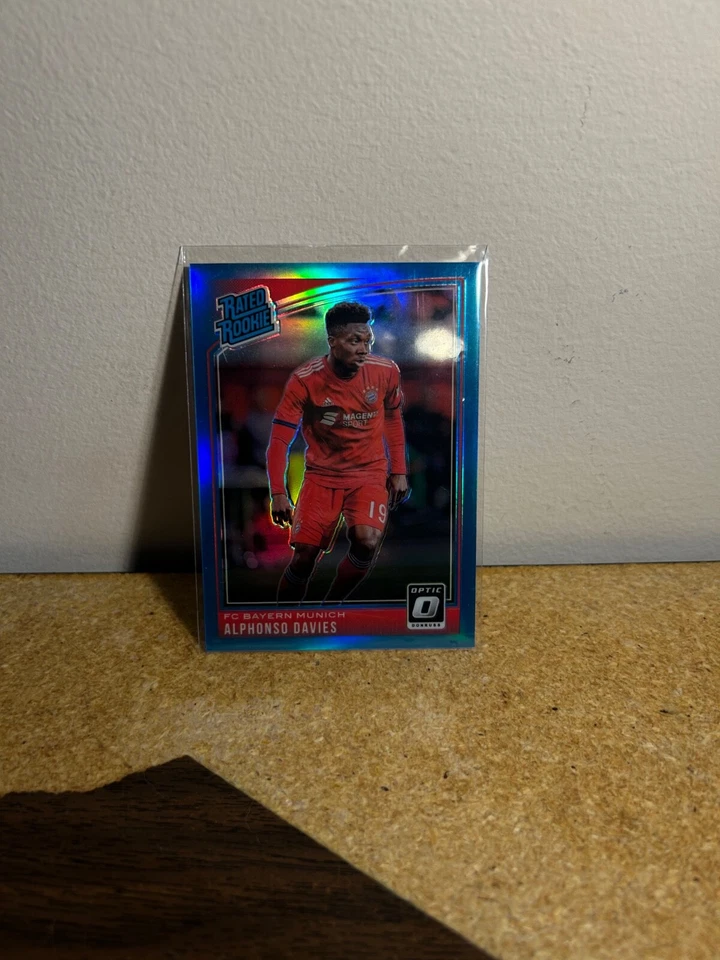 2018 Optic Alphonso Davies RC Aqua /149 - Image 3 of 3