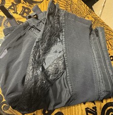 VINTAGE RAGO OPEN END GIRDLE   SIZE 2XL. 34  SIDE ZIPPER  HOOKS