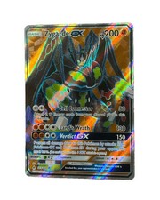 Pokémon 123/131 Zygarde GX Full Art Holo Sun Moon 6 Forbidden Light - GORGEOUS  on eBay