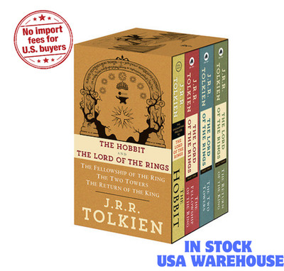 J.R.R. Tolkien 4-Book Boxed Set   The Hobbit & The Lord of the Rings Paperback