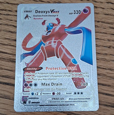 Pokemon TCG Deoxys VMAX SWSH267 Sword & Shield Promo VMAX Holo EN 330 HP on eBay