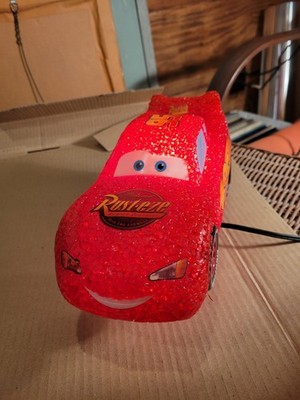 Disney Pixar Cars Lightning McQueen Red Night Light #95