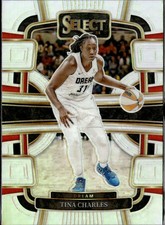 2024 Panini Select WNBA #83 Tina Charles Prizms Silver