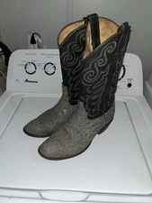 Tony Lama Vintage Cowboy Boots Style 8502 🐘 Mens’s Size 10E Gold Label