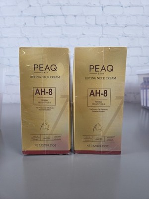 Lot of 2 Peaq Skin Neck Cream Lifting with AH-8 Firming Hexapeptide-8 Exp 1/2029