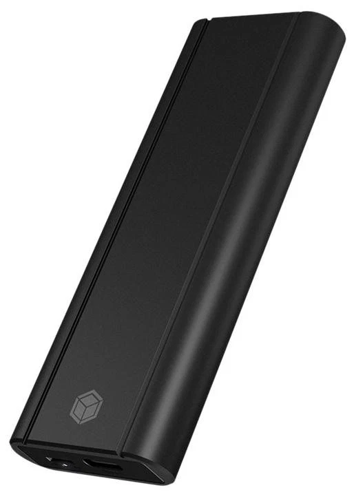 RAIDSONIC IB-1807MT-C31, M.2 NVMe SSD Gehäuse, 10Gbps, USB-C, Aluminium, schwarz - Bild 2 von 4