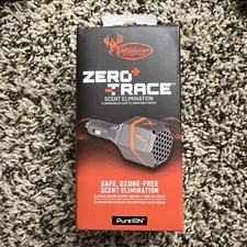 Wildgame Innovations Zero Trace On The Go CAR SCENT Odor ELIMINATION PureION NOB