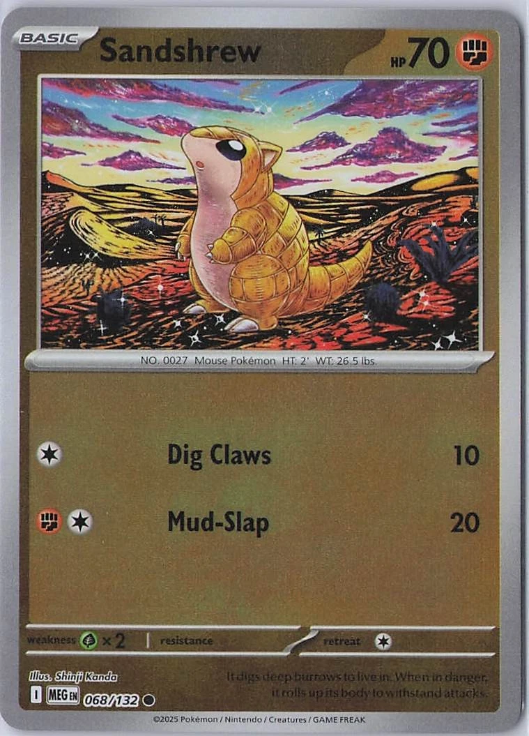 Sandshrew In Pokémon Individual Trading Cards for sale | eBay