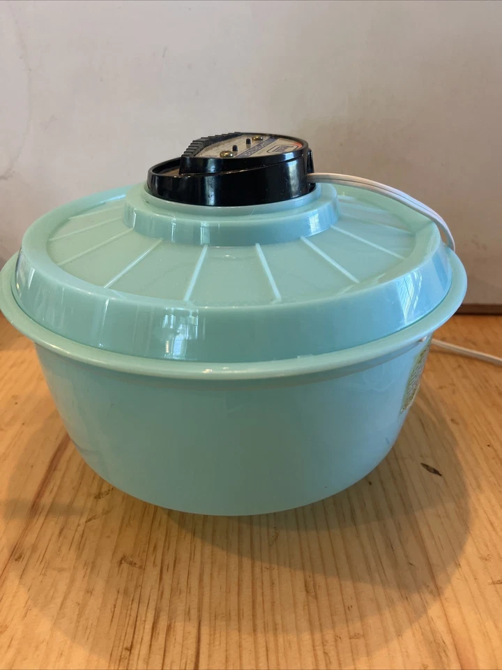 Vintage Rexall Vaporizer Humidifier  Vintage Blue Turqoui 1972 - Image 4 of 4