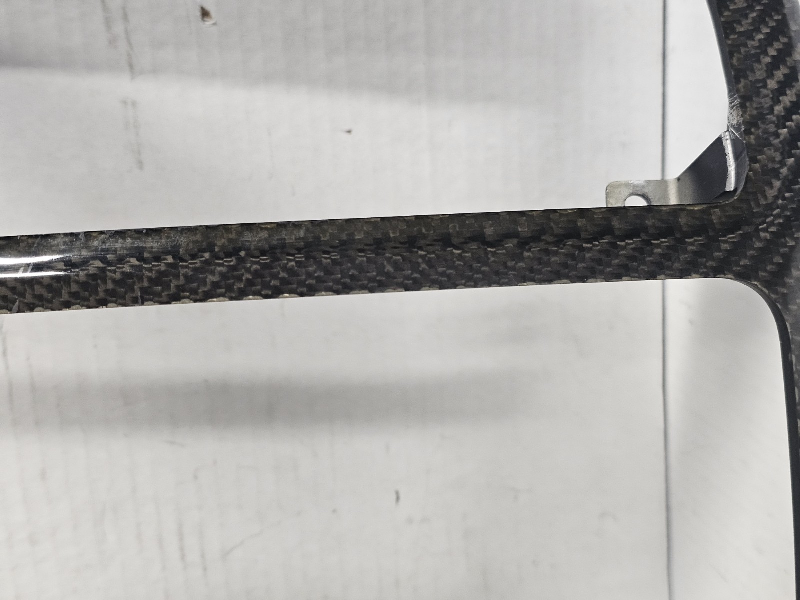 2005-2008 Maserati Quattroporte Sport GT Carbon Fiber Radio Bezel OEM 67305400