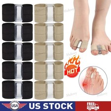 10pc Hallux Valgus Bunion Corrector Orthopedic Adjuster Brace Foot Toe Separator