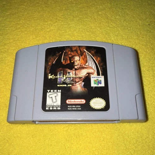 Killer Instinct Gold Fighting Game Nintendo 64 by Nintendo Cartridge 1996 TESTED