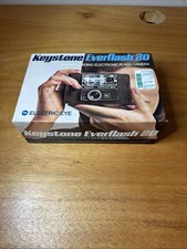 Vintage 1977 Keystone Everflash 20 Camera w/ RARE Jafco Price Tag Still On