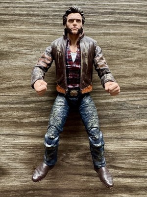   Marvel Legends Hugh Jackman Wolverine 20th Anniversary Brown Jacket Figure
