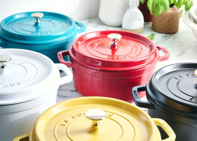 Staub Cast Iron 4 Qt Round Dutch Oven – Black Friday Sale, Limited Stock