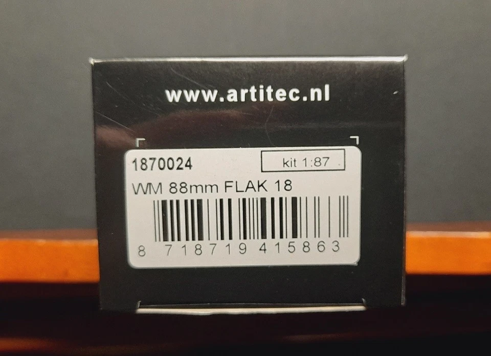 ARTITEC art. 1870024 kit - 1/87 - H0 - WM 88 mm FLAK 18 - NUOVO - Immagine 3 di 3