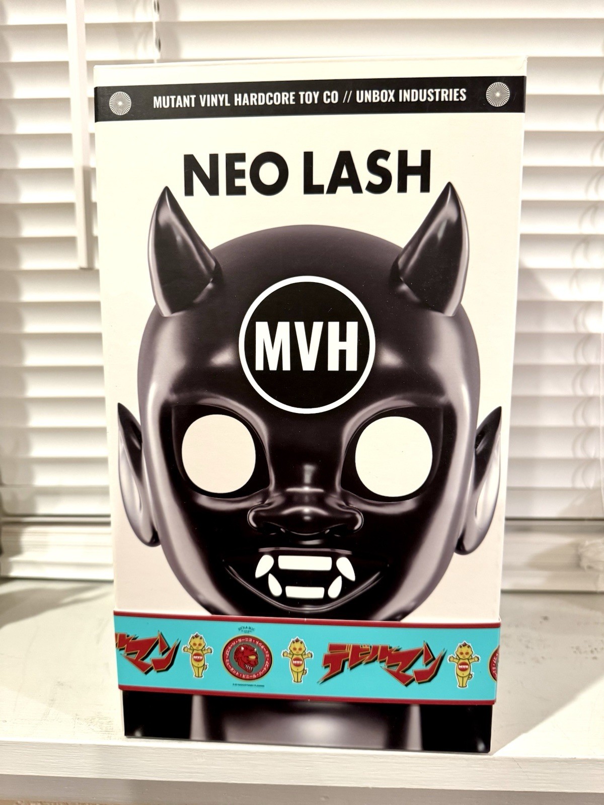 Signed Mutant Vinyl Hardcore x Unbox Industries Devilman Neo Lash - MVH Sofubi