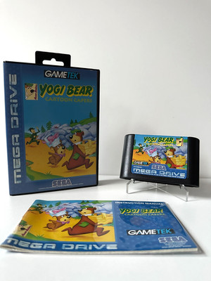 Yogi Bear Cartoon Capers - Komplett/CIB - Sega Mega Drive