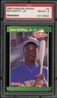 1989 Donruss The Rookies #3 Ken Griffey, Jr. - PSA 8