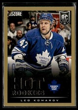 2013-14 Score Leo Komarov Toronto Maple Leafs #638
