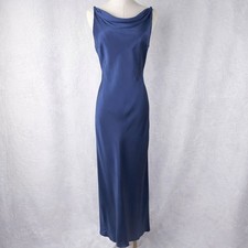 Vintage Victoria's Secret Silk Slip Maxi Dress 90s Minimalist Carolyn Bessette S