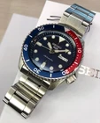 Vintage Seiko 5 Sports SRPD53K1 PEPSI Steel Men's Automatic Watch WR 100