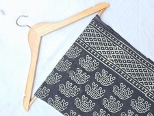 Sarong Geometric Print Cotton Sarong - 44x72 Inch Beach Wrap, Cover Up, Pareo