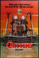Critters (1986) Original Movie Poster Folded 27x41