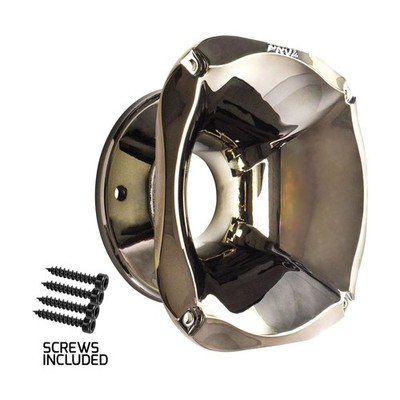 1x PRV Horn WGP14-50X SLIM CHROME 2  Exit 4 Bolt Shallow Waveguide for 2'' Driver