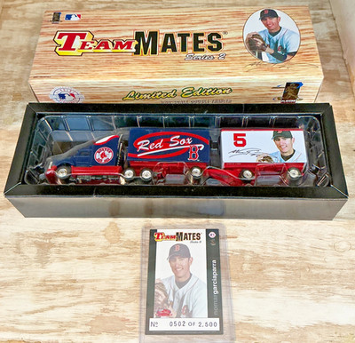 Nomar Garciaparra Red Sox Diecast Double Trailer Truck TeamMates LE 2500