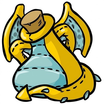 Neopets - Plushie Draik Morphing Potion - Virtual item - Fast & Safe