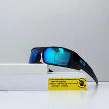 Oakley Gascan OO9014 Sunglasses Matte Black Polarized Blue Lens