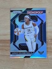 2024 Arike Ogunbowale Panini Prizm Monopoly WNBA #WNBA14 Light Blue Prizm /199