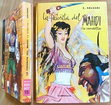 Salgari - LA FAVORITA DEL MAHDI - Coll. Nord-Ovest - Ed. Carroccio - ill. GOLPE*