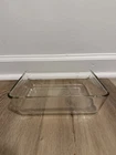 Pyrex Clear Glass Baking Dish #7211 Excellent Condition Made In USA Vintage