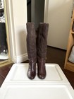Stivali equitazione Lauren Ralph Lauren Bethan donna pelle marrone ginocchio scarpe con tacco 9