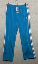 Adidas Firebird Track Pants Women's Size Medium Turquoise Running Bottom