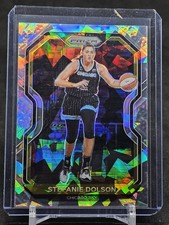 2021 Panini Prizm WNBA Stefanie Dolson Ice Prizm #58 Chicago Sky
