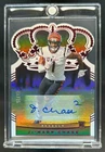 2021 Chronicles Ja'Marr Chase Crown Royale Rookie Auto RC Red #47/75 Bengals