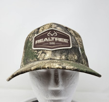 Realtree Hat Cap Snap Back One Size Camouflage Mesh Trucker Patch Mens Hunting