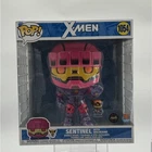Funko Pop! 1054 X-Men Sentinel w/Wolverine 10" Chase Black Light w/ Protector