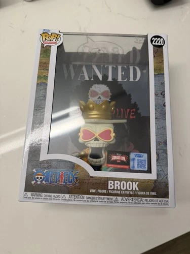 Funko POP! Animation: BROOK (Wanted Poster) #2220 TargetCon Exclusive IN HAND