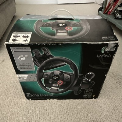 Logitech Driving Force GT Racing Wheel & Pedals, Force Feedback Wired for PS3/PC