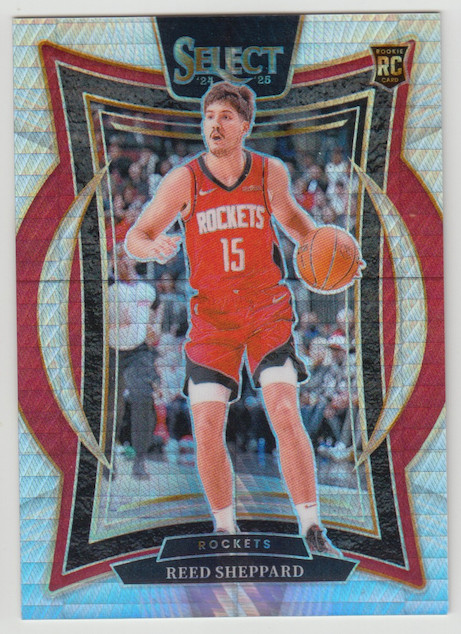 2024-25 Panini Select Reed Sheppard Concourse #68 Lucky Envelope Prizm RC /8