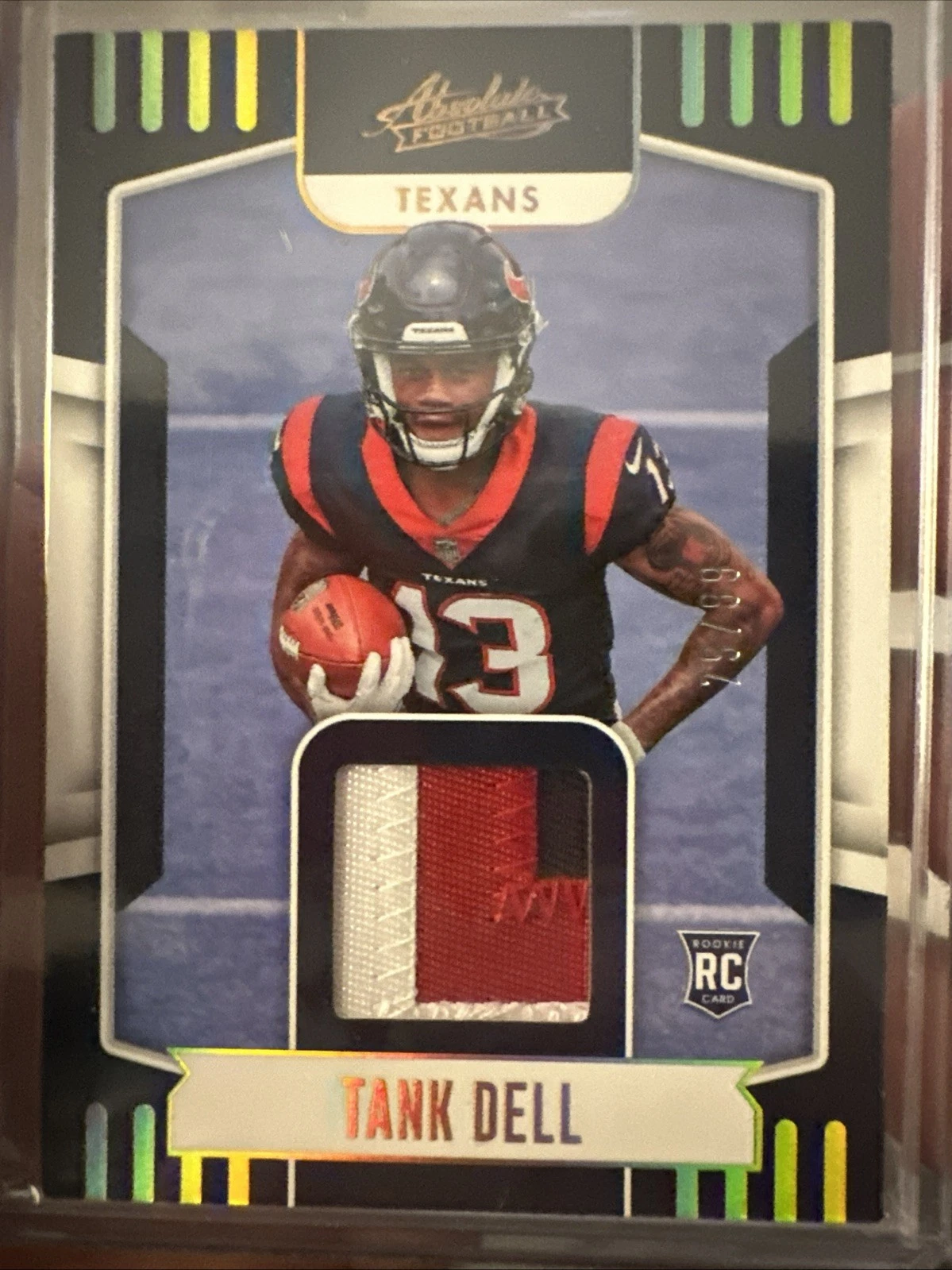 Tank Dell Panini Absolute Absolute Rookie Materials #ARM21 Gold