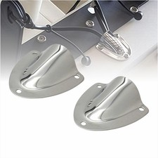 Boat Wire Cable Hole Ventilator Cover - Clam Shell Vent Shield for Marine Boa...