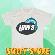 Lew's Fishing Tackle Logo Men's t shirt Logo T-shirt Funny Size S to 5XL