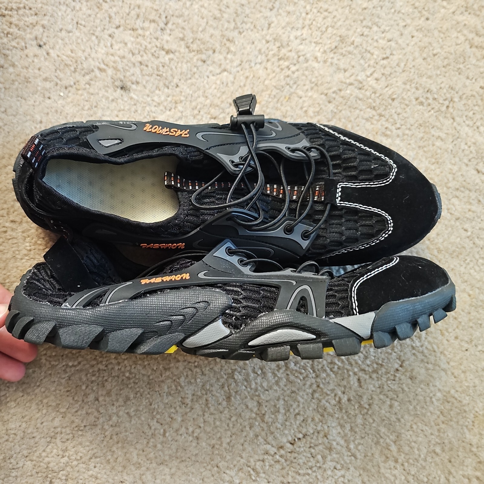 SAOLA Scarpe da trekking uomo traspiranti e resistenti TAGLIA 10