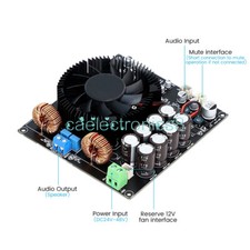 600W TPA3255 Power Amplifier Audio Board Class D Mono Sound Amplifiers Speaker A