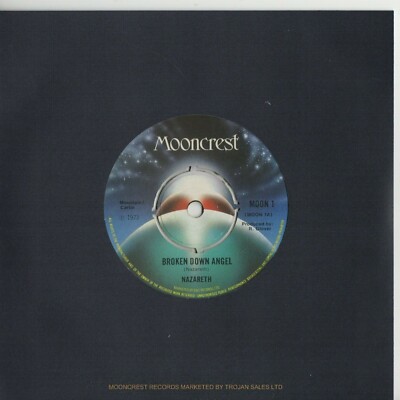 Nazareth - Broken Down Angel (7'' Single 1973) EX